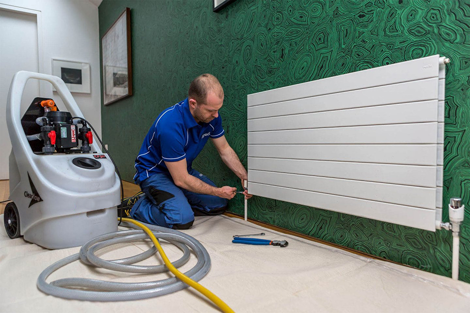 Madenler Vaillant Hermetik Şofben Petek Temizliği